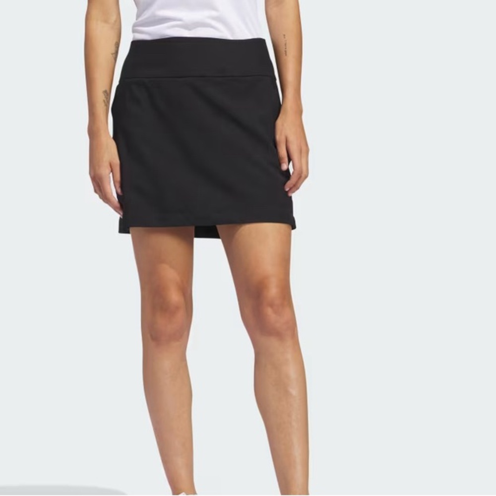 ADIDAS GOLF Women's ADISTAR Pull On Skirt Skort Black Sz S NWT